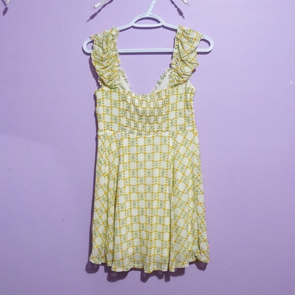 yellow summer dress / urban outfitters - Picture 5 of 5